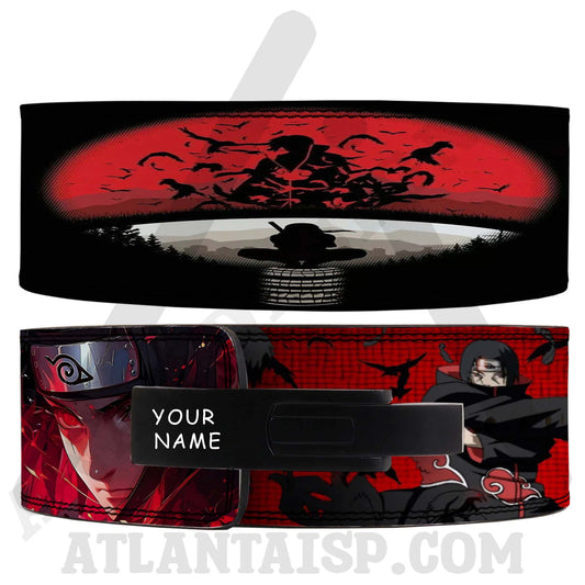 Naruto Anime Weightlifting Belt | Naruto Lever Lifting belt | Naruto Gym Belt | Powerlifting belt | Naruto lever belt | Deadlifting Belt