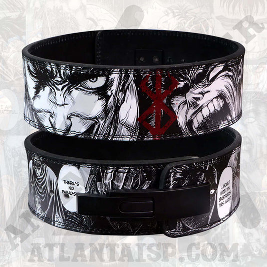 Berserk Anime lever Belt | Powerlifting Belt | Anime Berserke lever lifting Belt | Weightlifting Gym Belt | Berserk Bodybuilding Lever Belt
