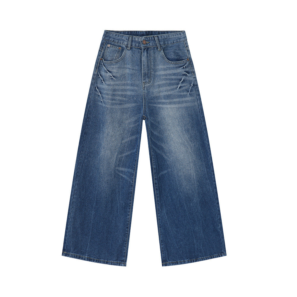 Men's Summer New Loose Straight Jeans