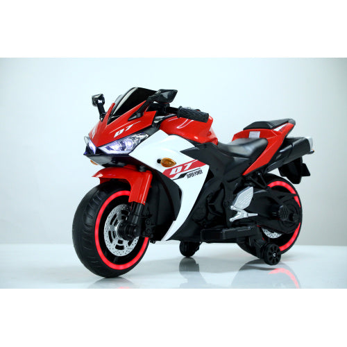 Electric Motorcycle 12V Kids Toys MotorcycleKids Electric Carelectric Ride On Toys For 3 4 5 6 Years Boys Girls With Training Wheelsmanual ThrottleDrive By Hand Ighting Wheels