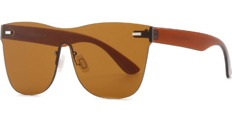 New Integrated Fashionable Colorful Coated Sunglasses