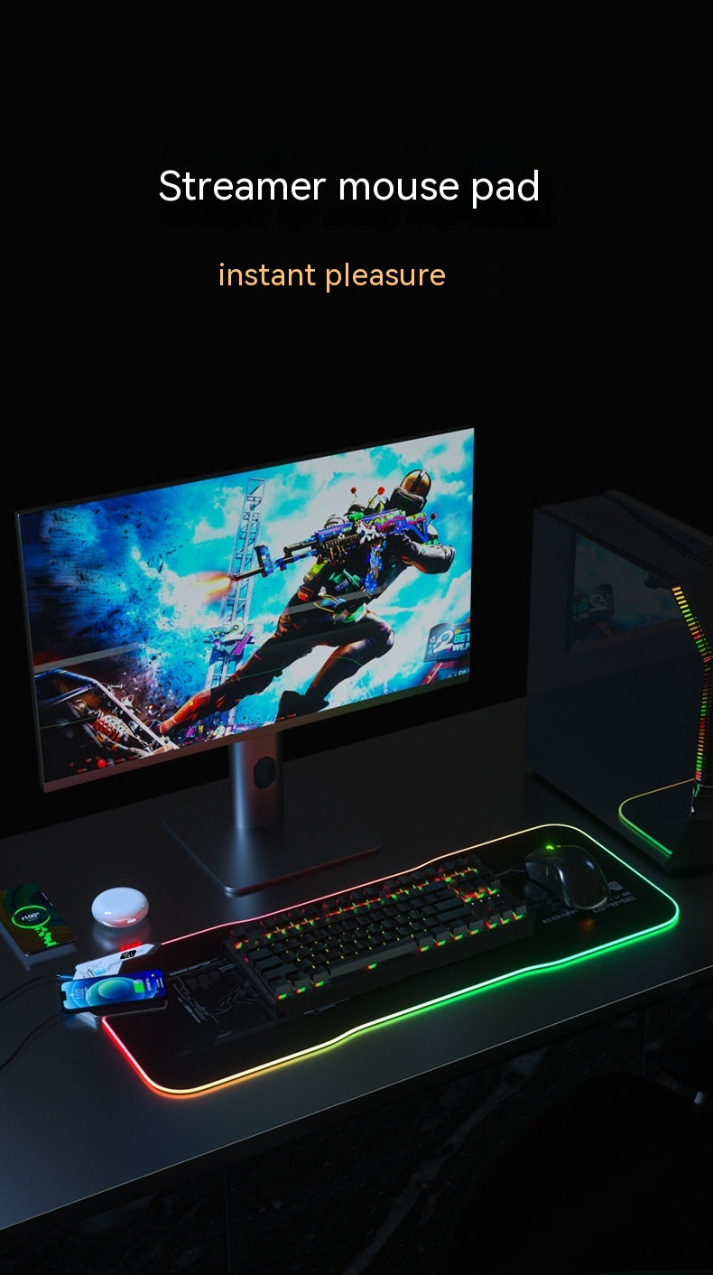 RGB Wireless Charging Mouse Pad