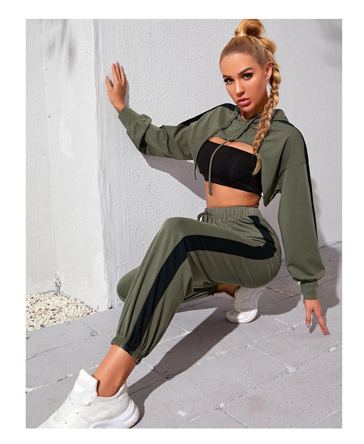 Gym Running Yoga Wear Loose Casual Sports Suit