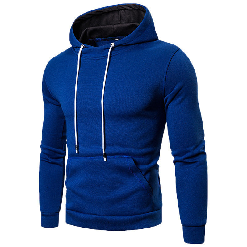 Men's Fashion Plus Size Pullover Hooded Casual Sweatshirt
