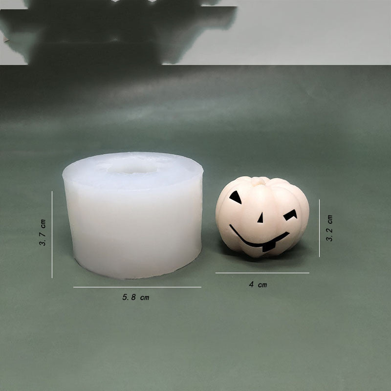 Halloween 3D Pumpkin Mousse Cake Chocolate Silicone Mold
