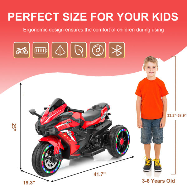 12V Electric Motorcycle For Kids - No Delivery On Weekends - Prohibited Sales Platforms - Walmart, Temu, Amazon
