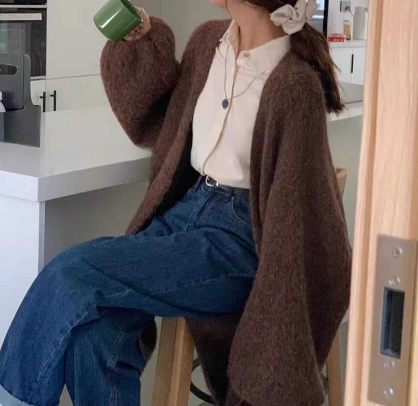 Soft Glutinous Chic Knitted Cardigan For Women