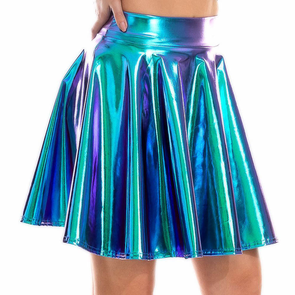 Night Club Stage Performance Pleated Skirt