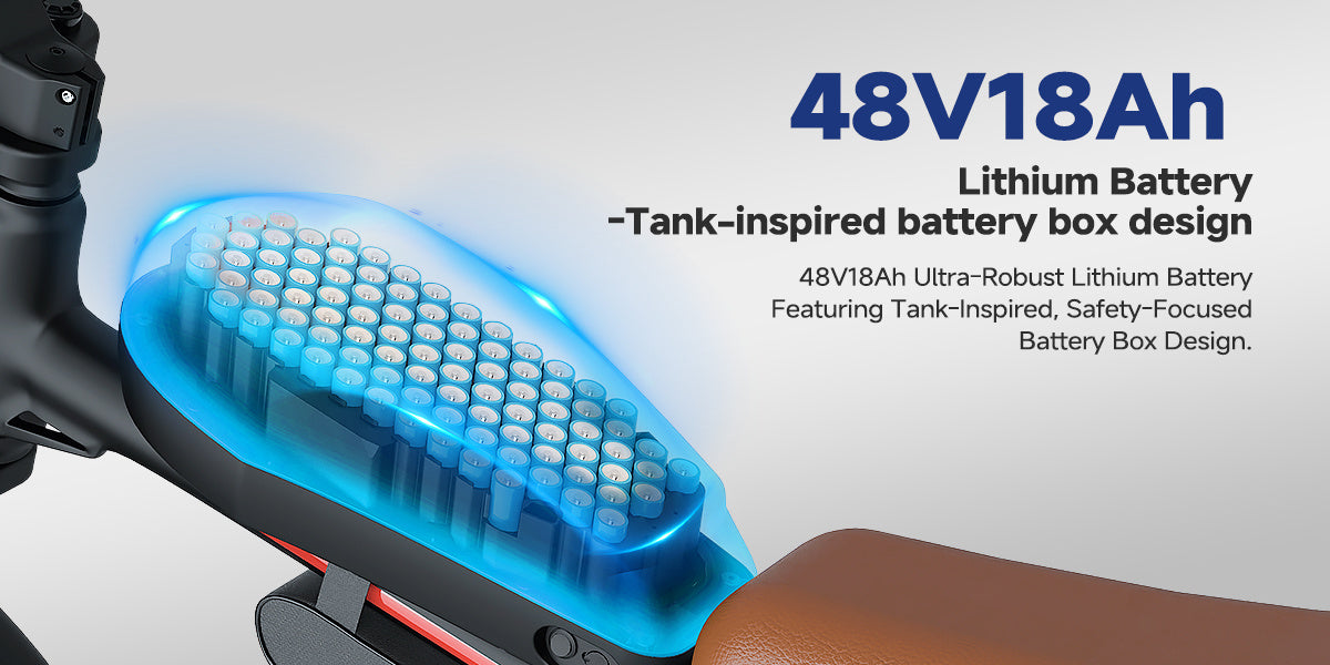 500W 20inch Fat Tire Electric Bike With 45kmh Top Speed & 45km Range