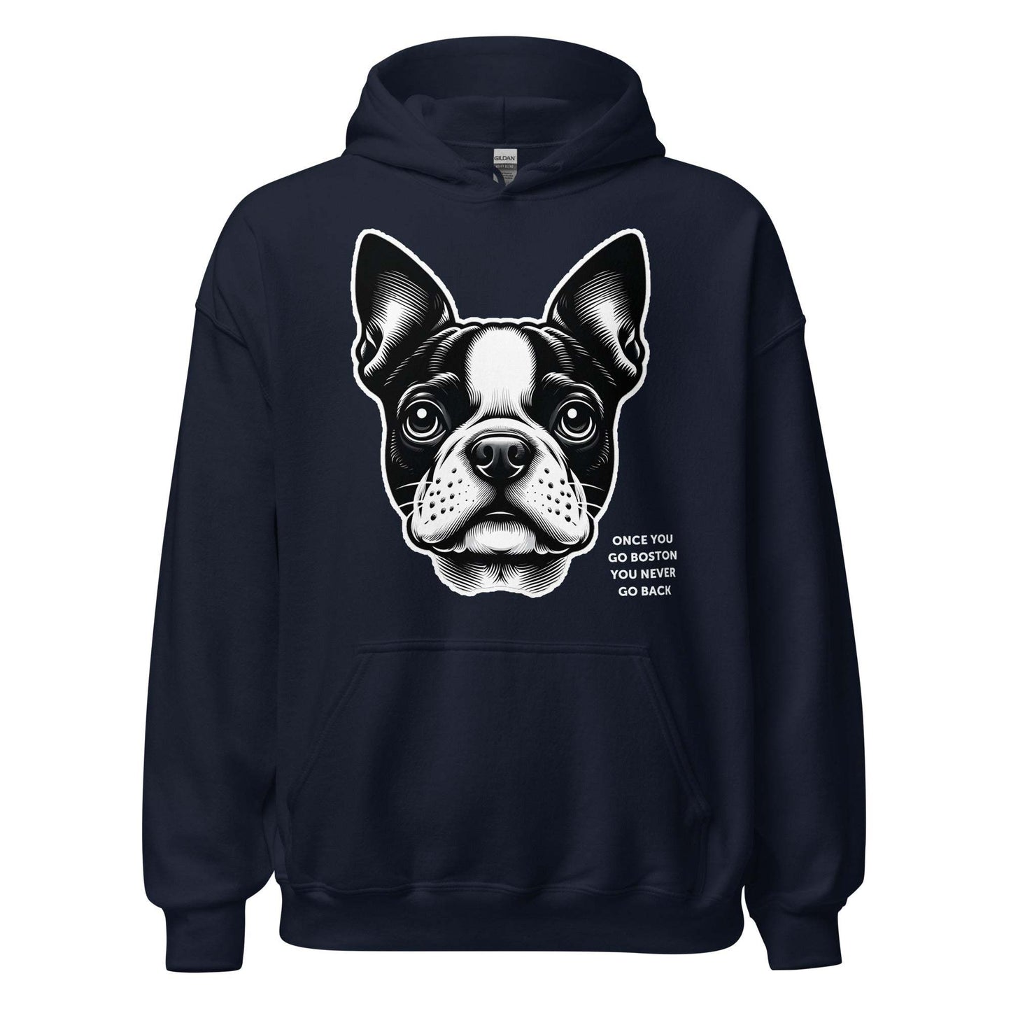 Pure Cotton Solid Color Hoodie Long-sleeved Sweater