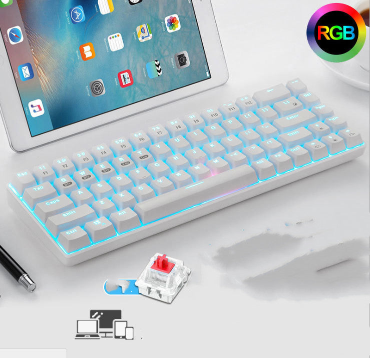 68-key RGB Wireless Bluetooth Mechanical Keyboard