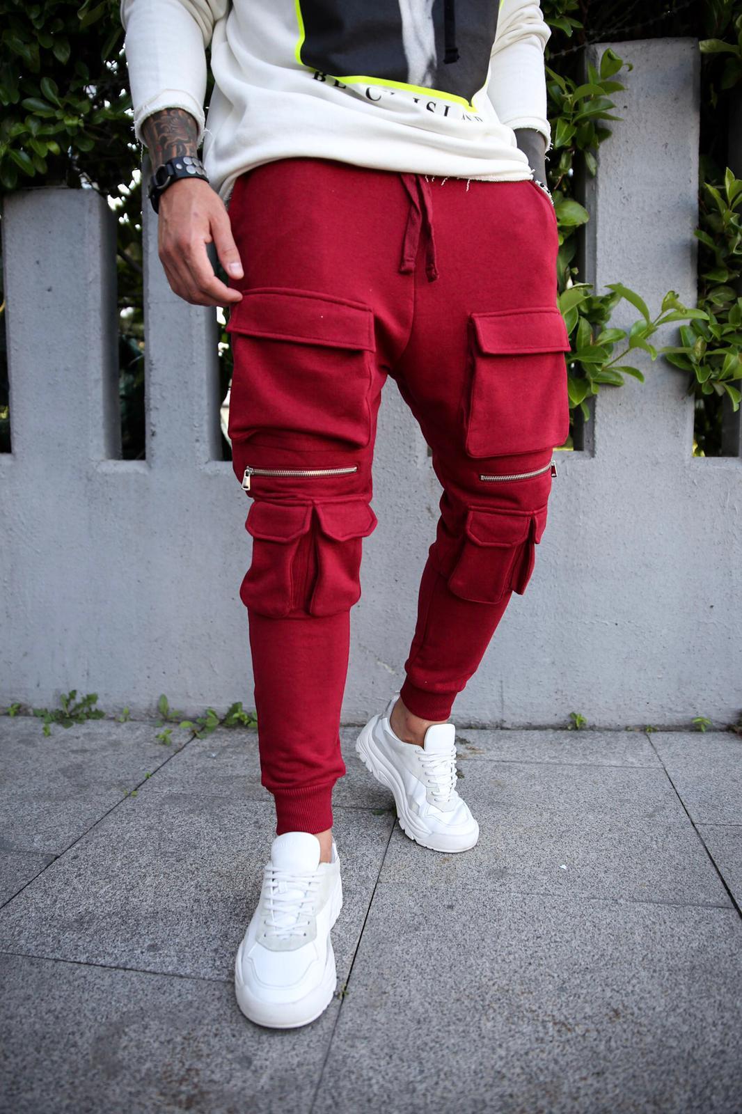 Brother fitness slim fashion casual sports trousers trend