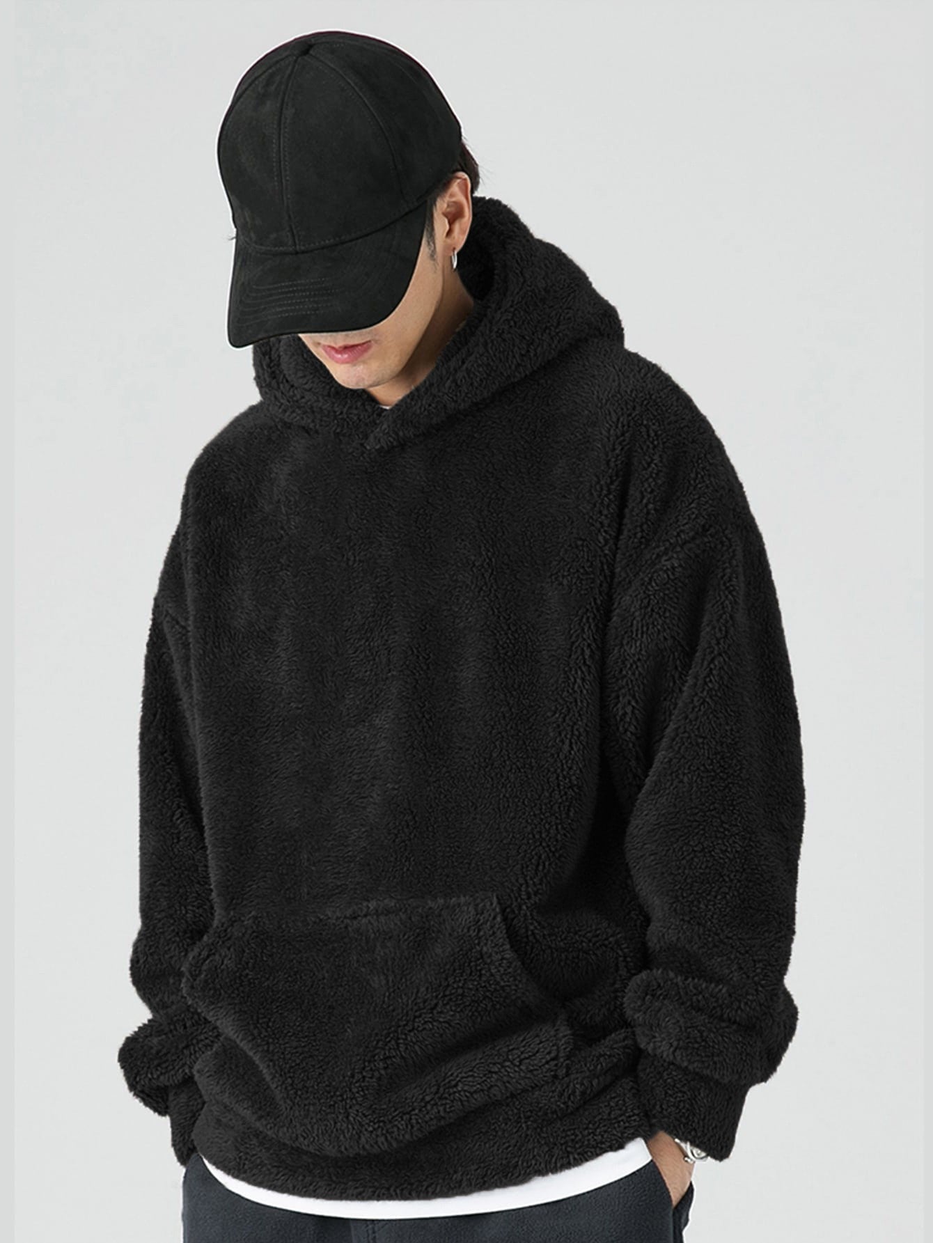 Men's Autumn And Winter Loose Fashion Brand Hooded Sweater
