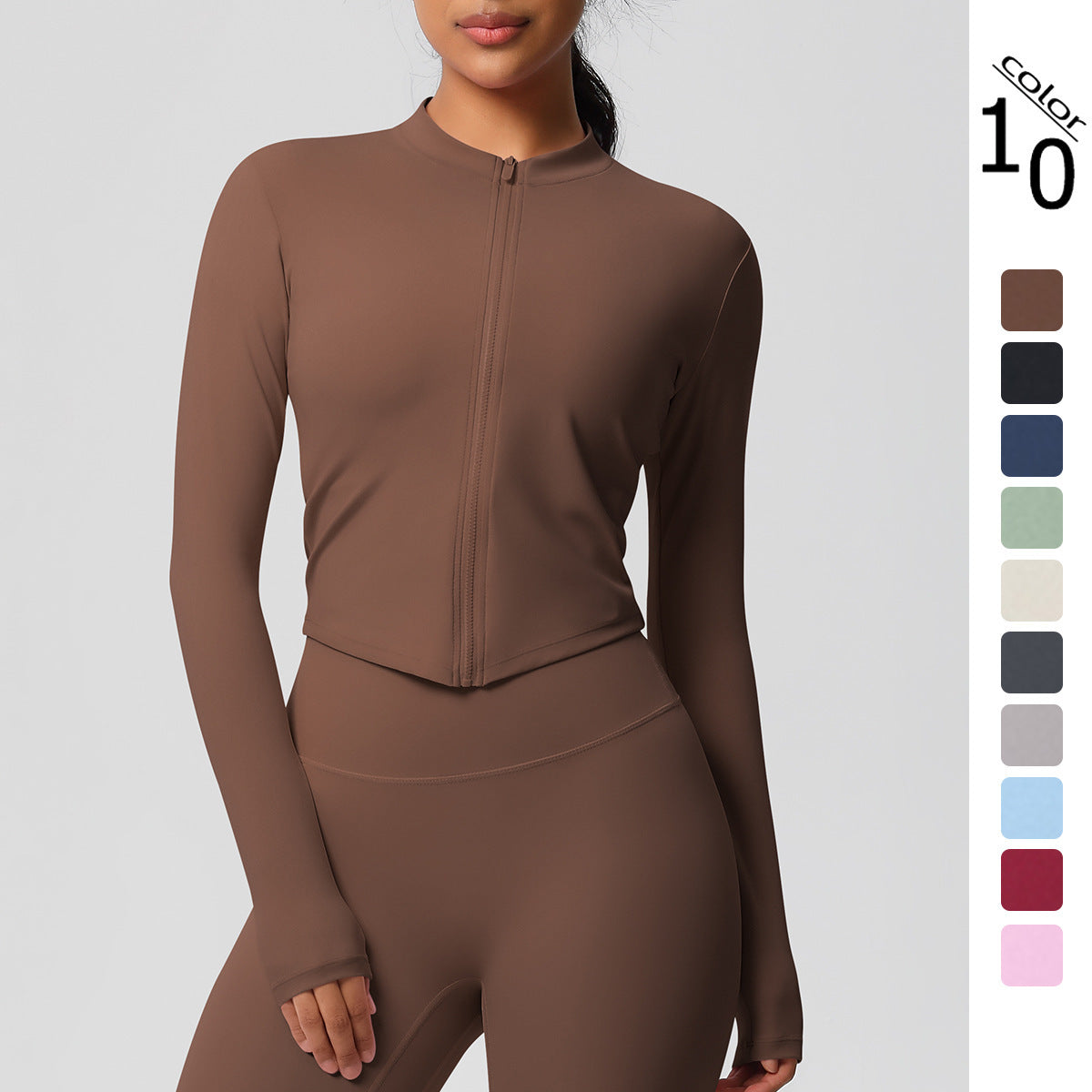 Women's Sports Tight Long Sleeve Yoga Wear Top