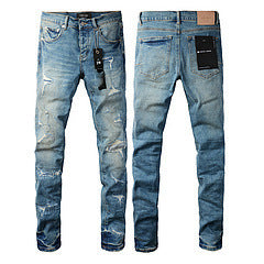 High Street Jeans Black Slim Fit Stretch Skinny Men
