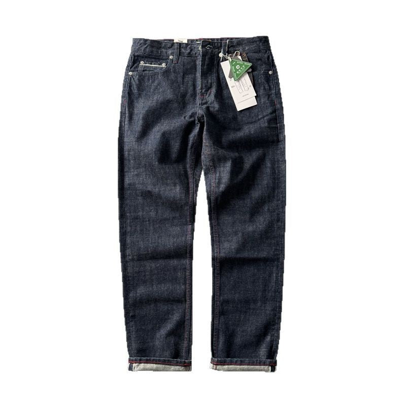 Fashion American Retro Straight Long Pants Men