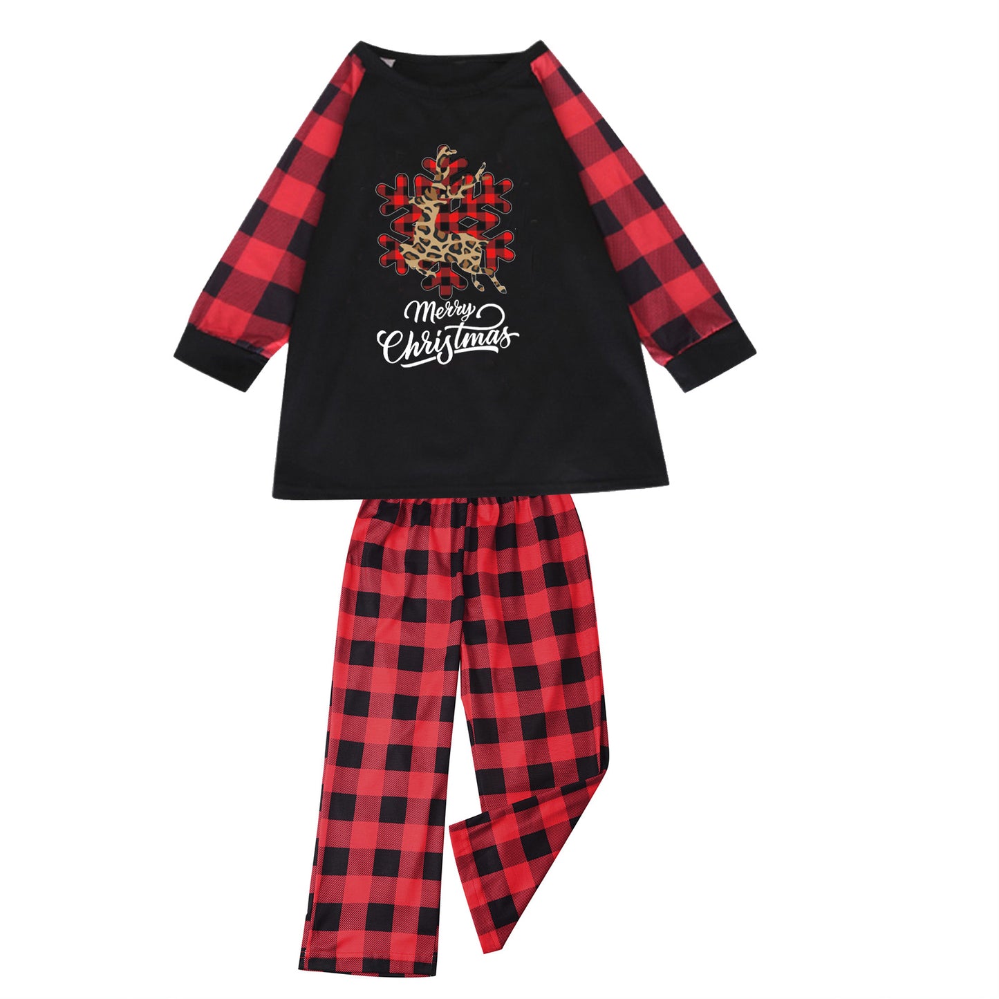 Christmas Parent-child Homewear Clothes Pajamas Suit