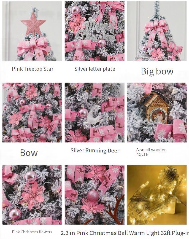 Christmas Bows For Tree, Christmas Tree Topper Bowknot With Streamers Ribbon, Christmas Tree Decoration Hanging Ornaments For Xmas New Year Holiday Door Home Decor