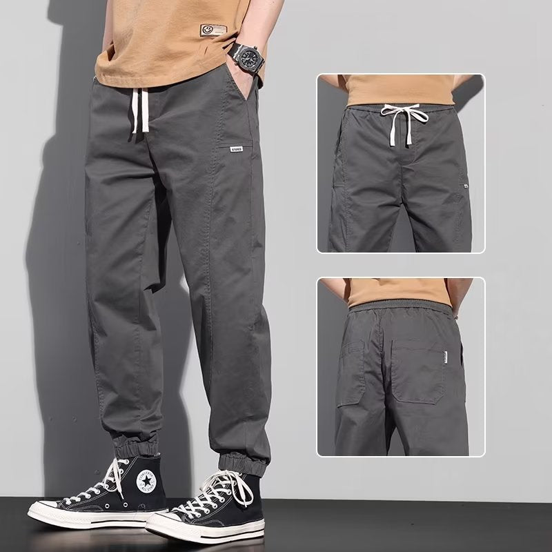 Hong Kong Style Trendy Versatile Sports And Leisure Pants