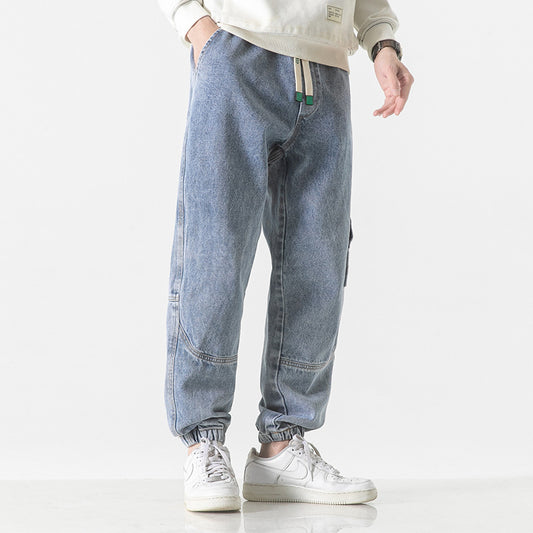 Men Brands Loose-fit Tappered Trousers