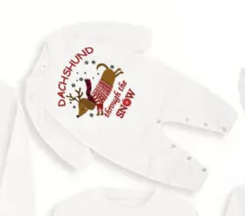 Parent-child Elk Pattern Plaid Pants Christmas Suit Long Sleeve