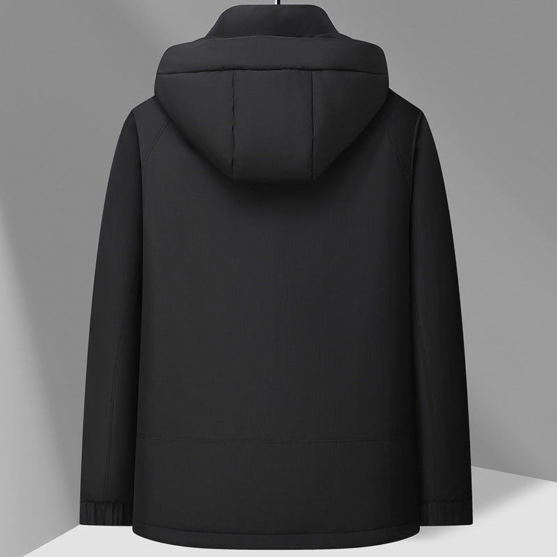 Outdoor Same White Duck Down Hooded Jacket