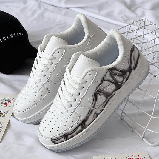 Graffiti Niche Sneakers Breathable Trendy Student Casual Sneakers