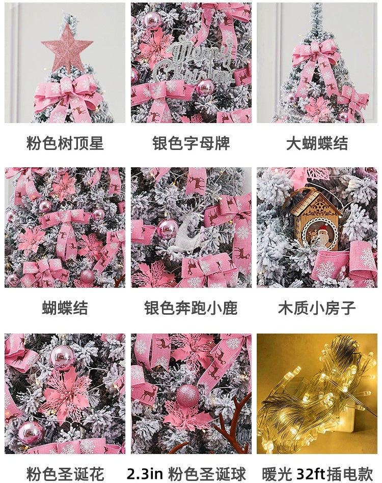 Christmas Bows For Tree, Christmas Tree Topper Bowknot With Streamers Ribbon, Christmas Tree Decoration Hanging Ornaments For Xmas New Year Holiday Door Home Decor