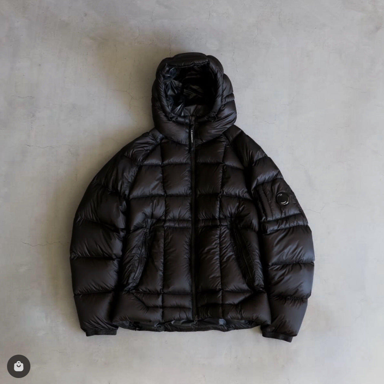 Autumn Winter Cotton-padded Coat Thick Warm Hooded Top