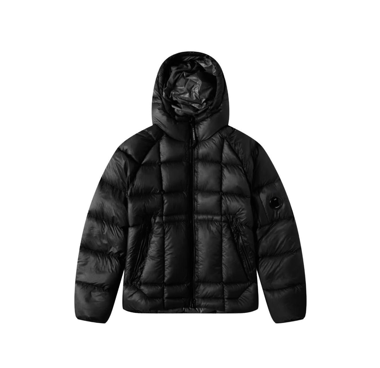 Autumn Winter Cotton-padded Coat Thick Warm Hooded Top